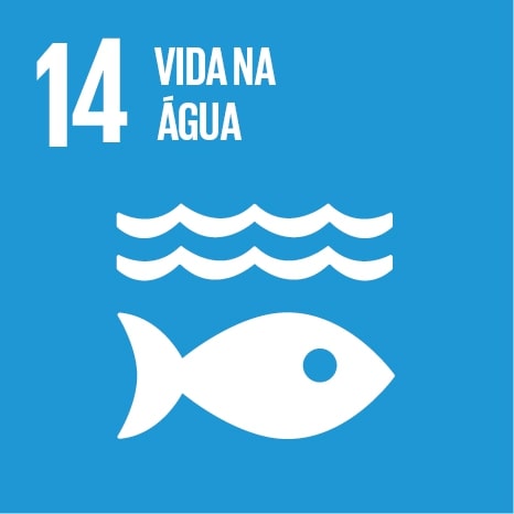Logo ODS 14 Vida na água