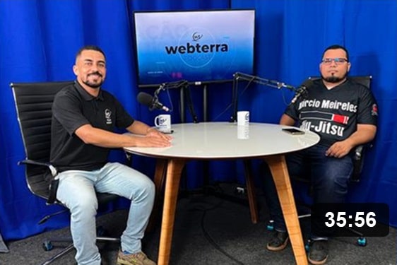 Nosso presidente no webterra podcast